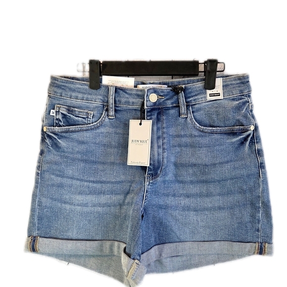 Judy Blue Pants - Judy Blue Light Blue Jean Shorts